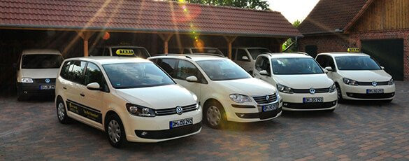Taxi Ruf Asendorf: Unsere Fahrzeugflotte. Bestens gepflegt und rund um die Uhr für Sie da.